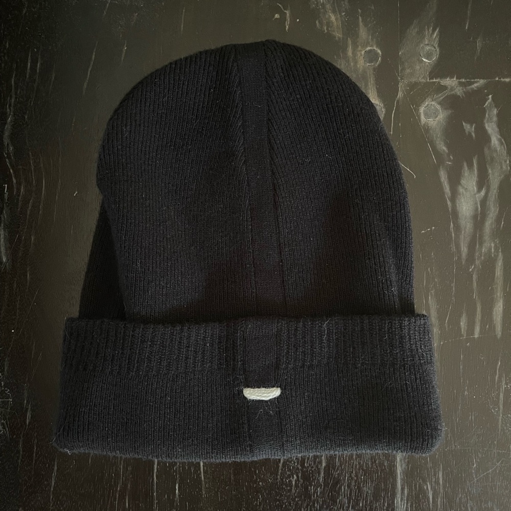 rag & bone Black Knit Beanie